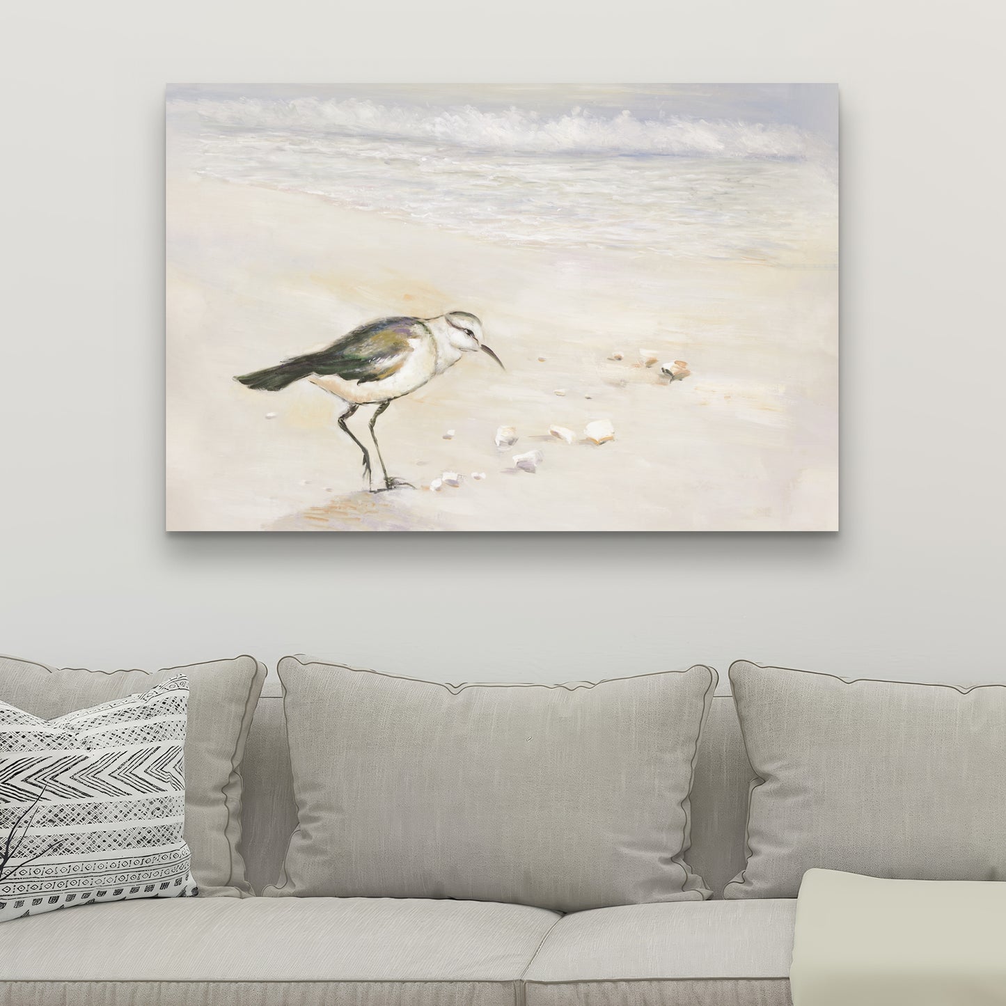 Toile Bécasseau semipalmé – Décoration d'intérieur