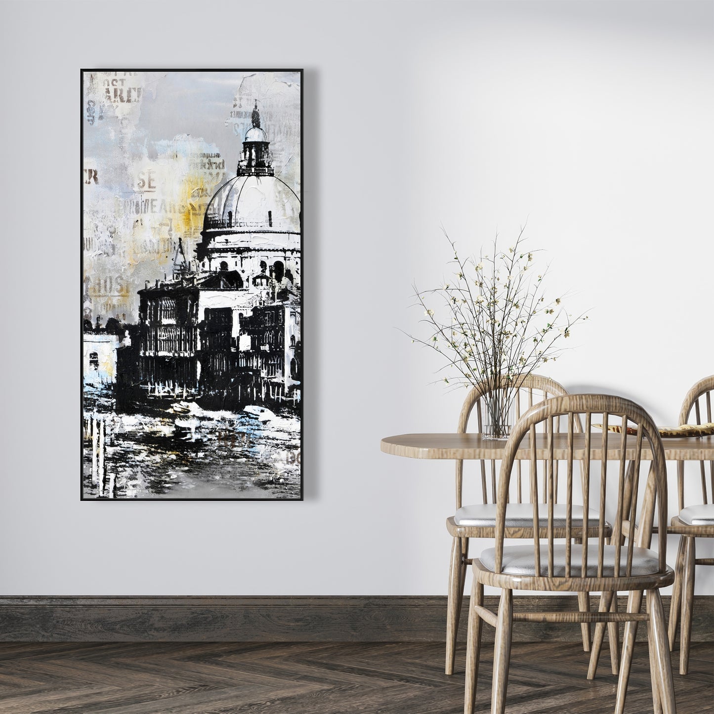 Toile encadrée Basilique de Santa Maria della Salute - Décoration intérieure