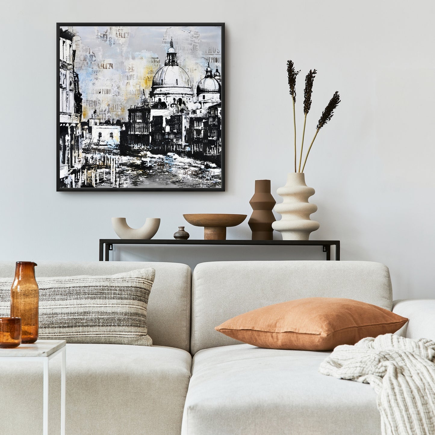 Toile encadrée Basilique de Santa Maria della Salute - Décoration intérieure