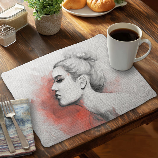Deliberation - 14"x18" Braided Polyester Placemat