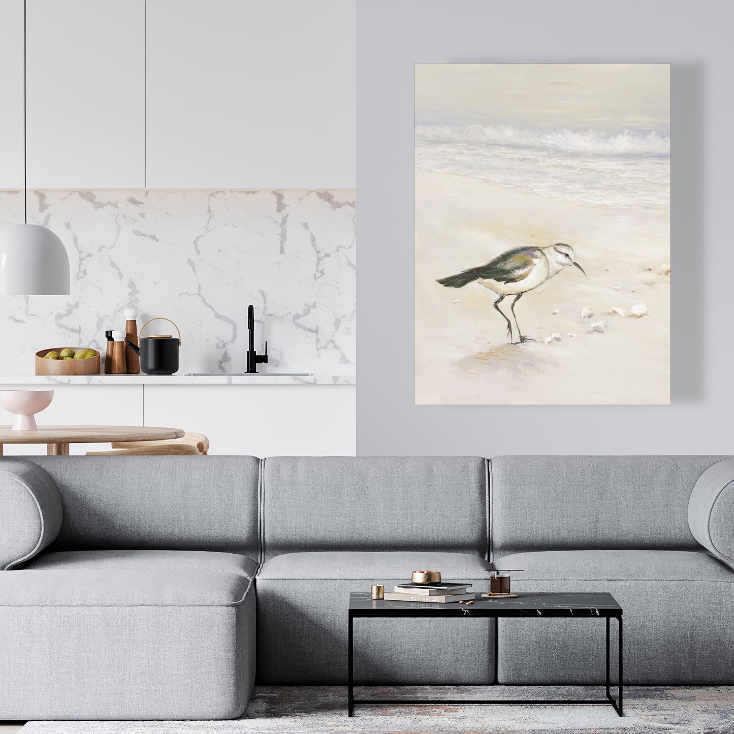 Toile Bécasseau semipalmé – Décoration d'intérieur