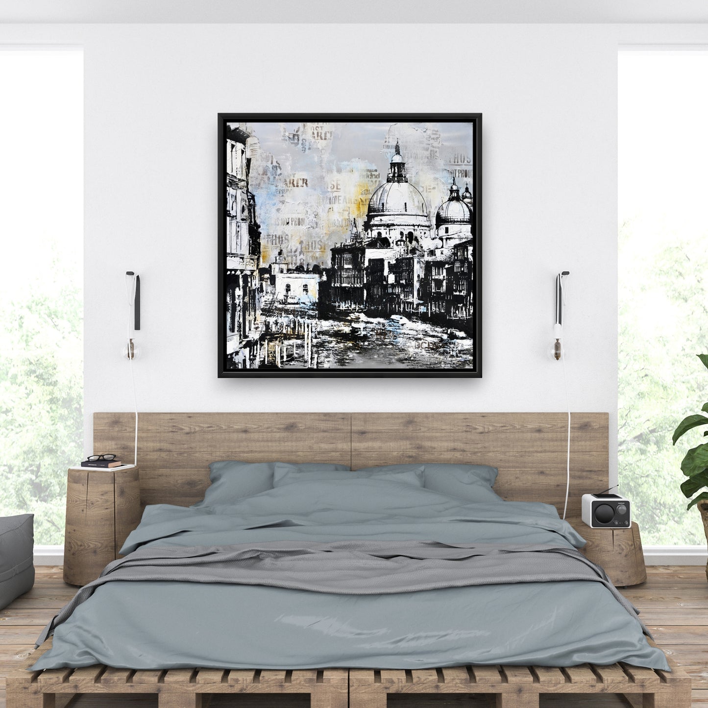 Toile encadrée Basilique de Santa Maria della Salute - Décoration intérieure