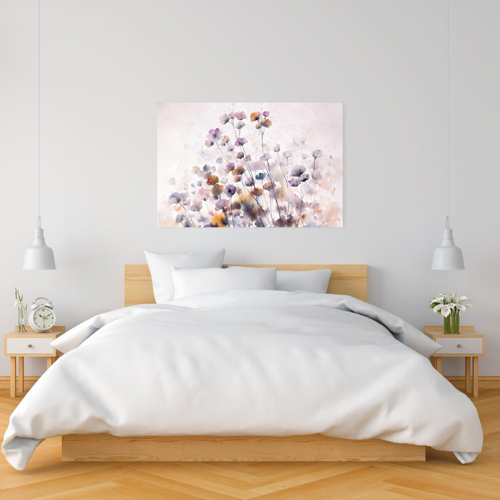 Wildflowers Romantic Floral & Botanical Bedroom Canvas Decor