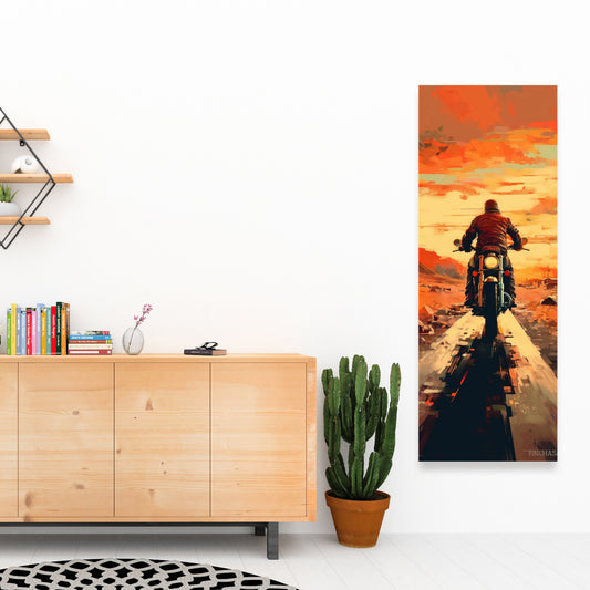 Bedroom Decor | Departure White Canvas - Home Hobbies Artwork