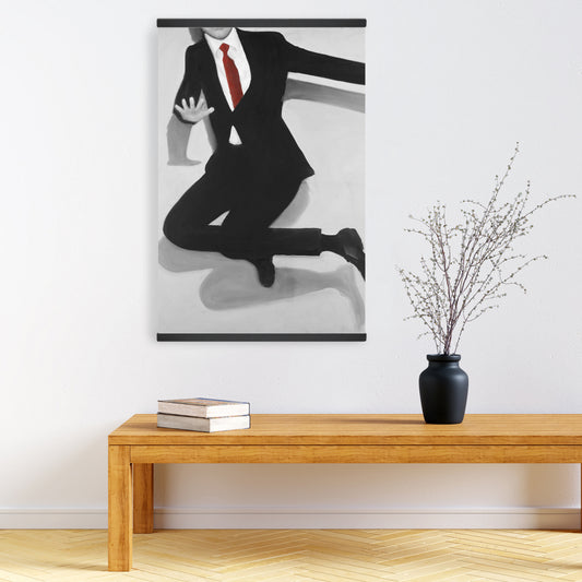 Classical Jumping Man Magnetic Canvas | Bedroom Fashion Decor