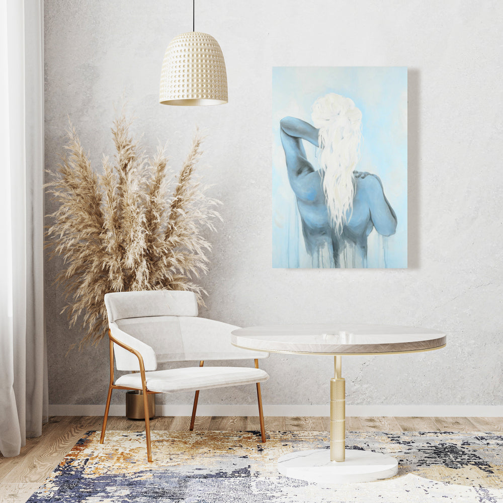 Dreamy Woman Canvas Art | Modern Beauty Home Decor