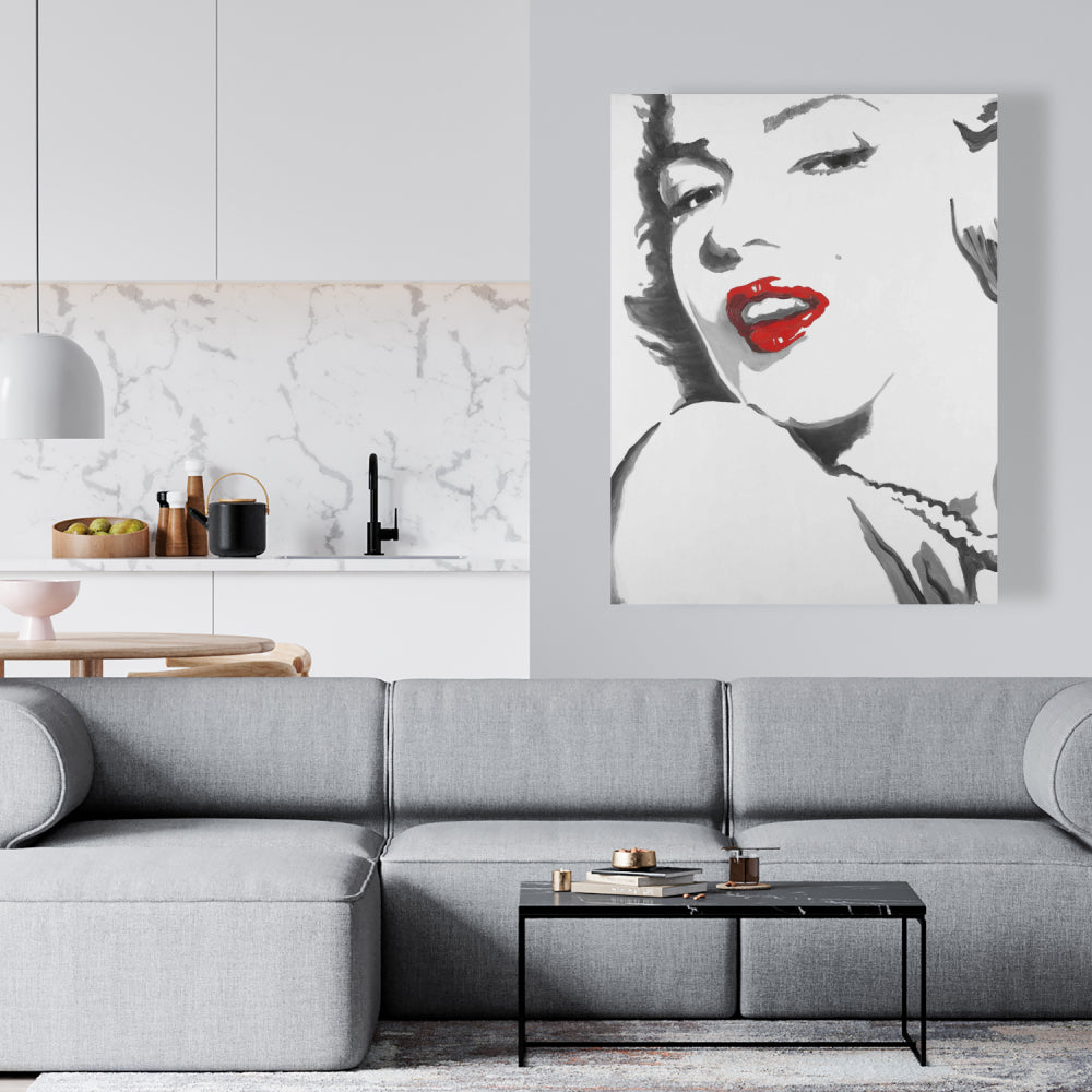 Toile Marilyn Monroe | Décoration d'intérieur rétro