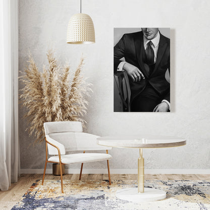 Toile Homme d'affaires - Décoration de chambre moderne | Art contemporain