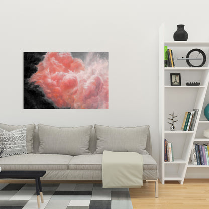 Toile « Nuages sombres » – Décoration de chambre | Art contemporain