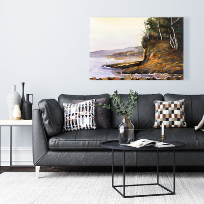 Peaceful Lake Canvas | Landscapes Trees Home Decor Art