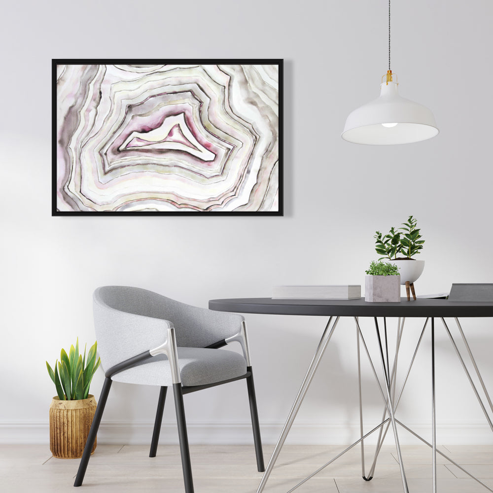 Toile encadrée Motif Géode Spirituel | Décoration de chambre