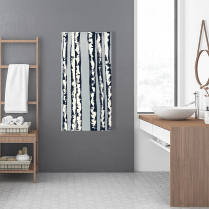 Small Birch Trees Canvas | Contemporary Office Home Decor