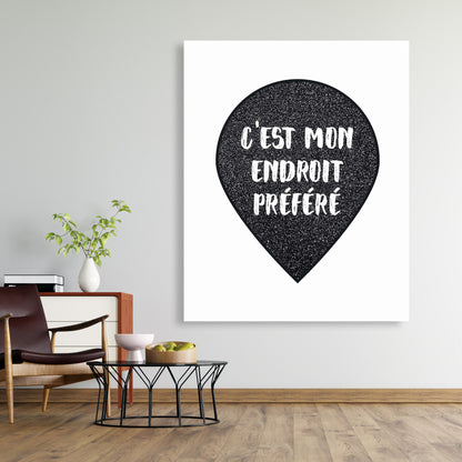 Toile Femme Contemporaine Blanche - C'est Mon Décor Préféré