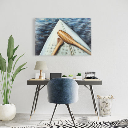 Canoe Adventure Marine Canvas | Bedroom Sports & Games Decor