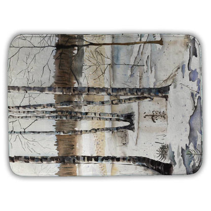 Winter Swamp Canvas | Rustic Bedroom Landscape Home Decor