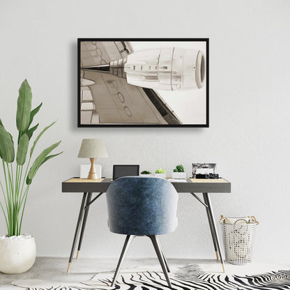 Toile d'aviation de dessous | Art du transport industriel