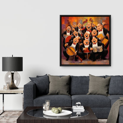 Music Band Canvas | Contemporary Bedroom Decor Wall Art