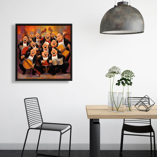 Music Band Canvas | Contemporary Bedroom Decor Wall Art