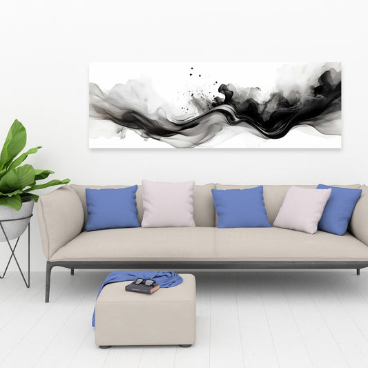 The Omen Shapes Minimalist Bedroom Canvas - Home Decor Art