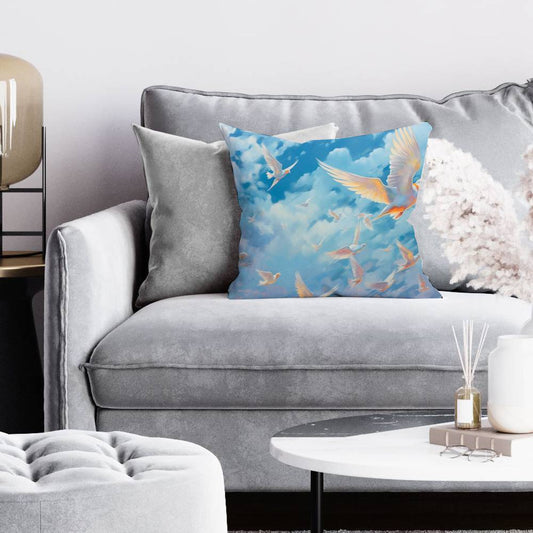 The Flight Bird Bedroom Pillow | Contemporary Home Decor