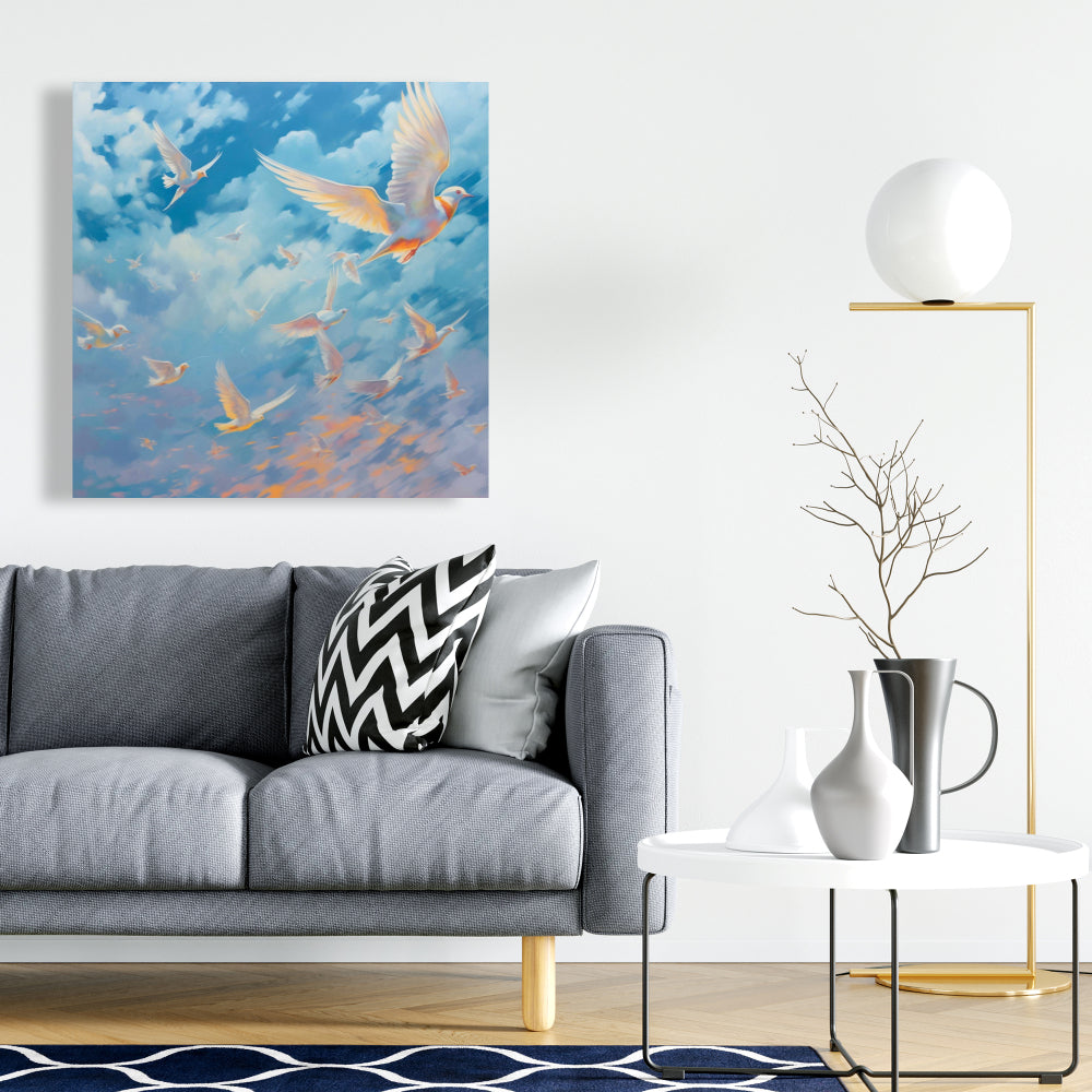 The Flight Animals Bird Canvas - Elegant Bedroom Home Decor