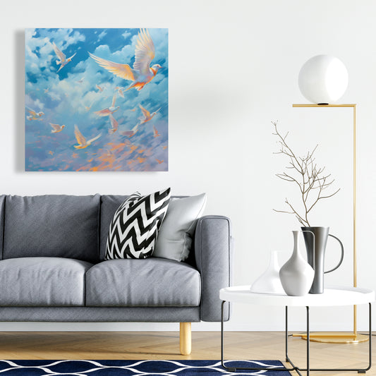 The Flight Animals Bird Canvas - Elegant Bedroom Home Decor
