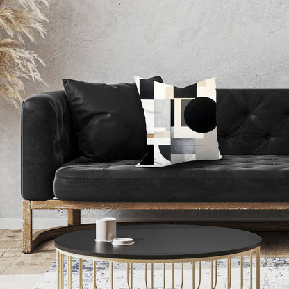 Bedroom Shapes Minimalist Pillow - No Subject Home Decor