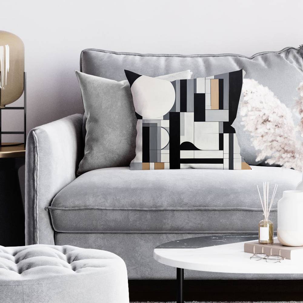 Overload Abstract Minimalist Pillow - Bedroom Home Decor Gem