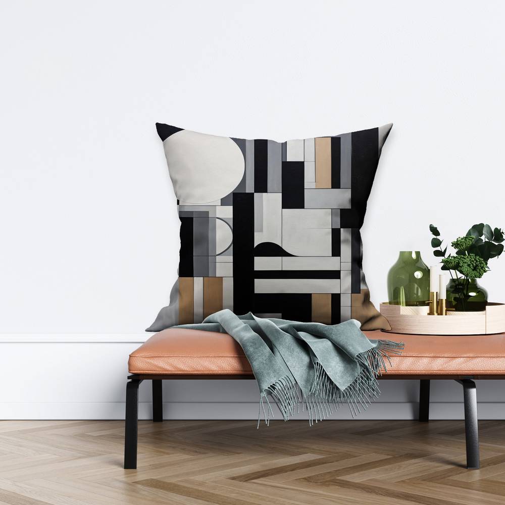 Overload Abstract Minimalist Pillow - Bedroom Home Decor Gem