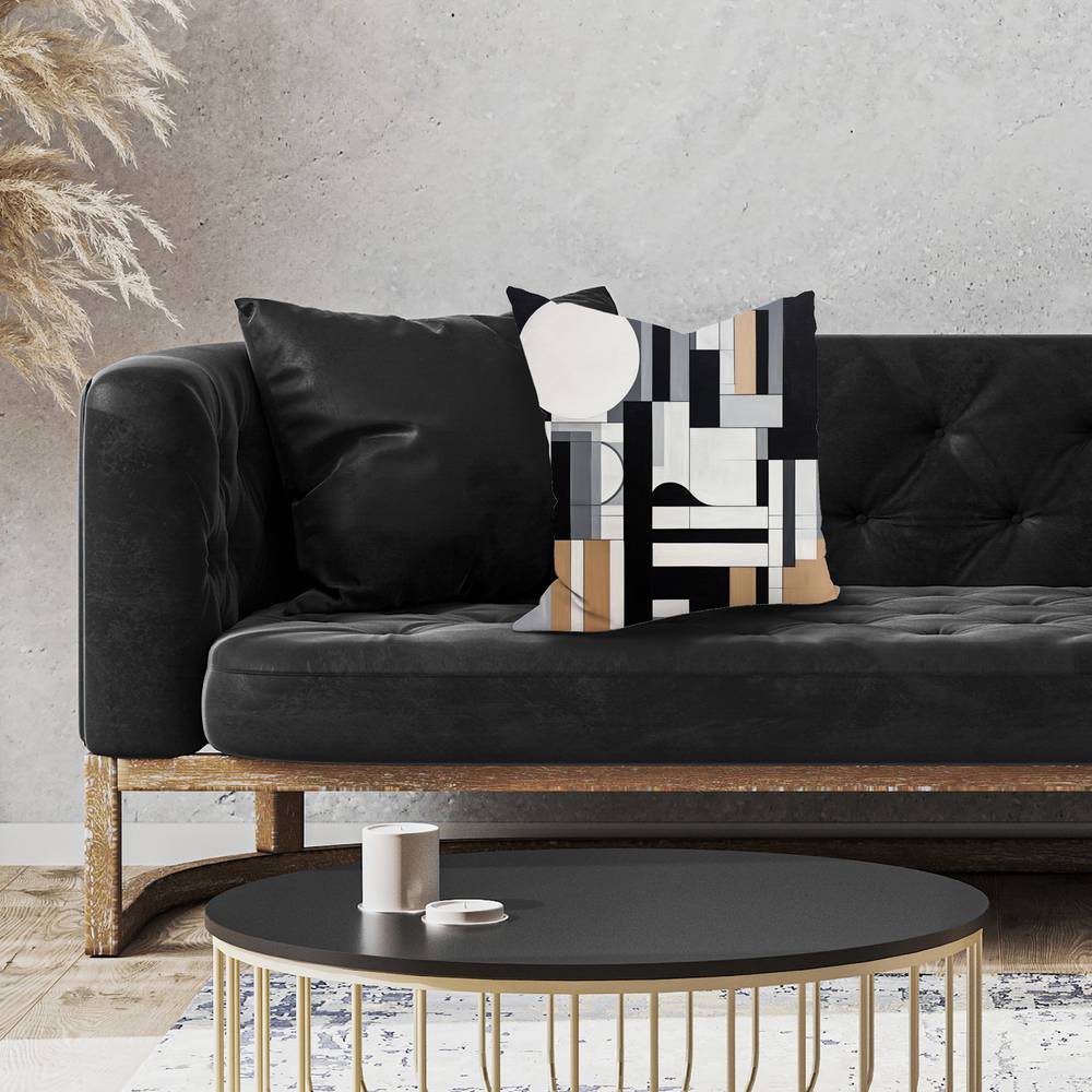 Overload Abstract Minimalist Pillow - Bedroom Home Decor Gem