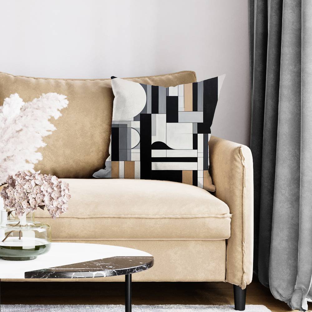 Overload Abstract Minimalist Pillow - Bedroom Home Decor Gem