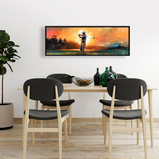 Close Shot Canvas | Contemporary Framed Home Decor Art