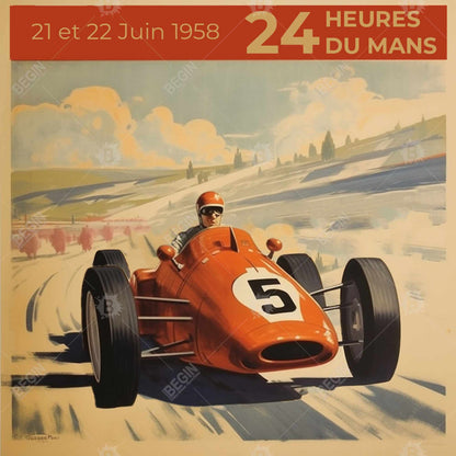 Toile encadrée jaune sur le thème des transports contemporains - Numéro 5