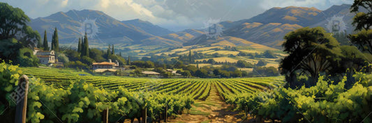 Toile « Ferme exotique » | Décoration murale contemporaine pour chambre à coucher