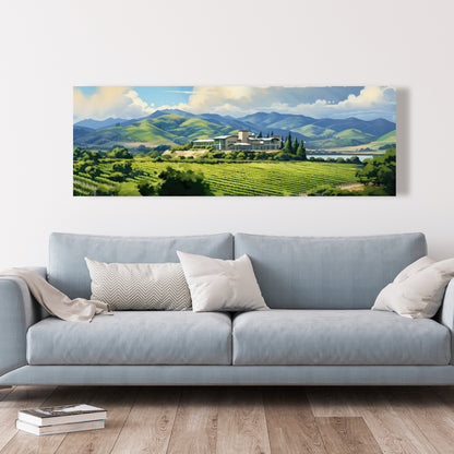 Peaceful Day | Contemporary Bedroom Canvas | Home Decor Art