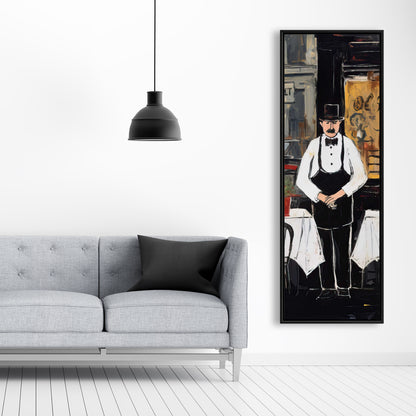 Toile de cuisine du Cabaret White Building | Décoration d'intérieur