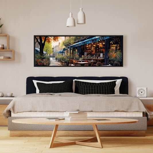 Toile encadrée pour chambre bleue – Décoration d'intérieur My Secret Place