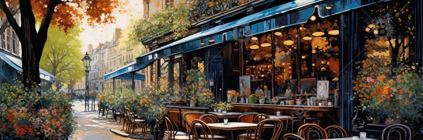 Blue Bedroom Framed Canvas - My Secret Place Home Decor Art