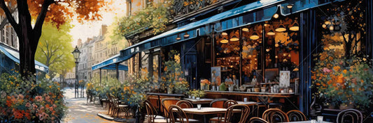 Blue Bedroom Framed Canvas - My Secret Place Home Decor Art