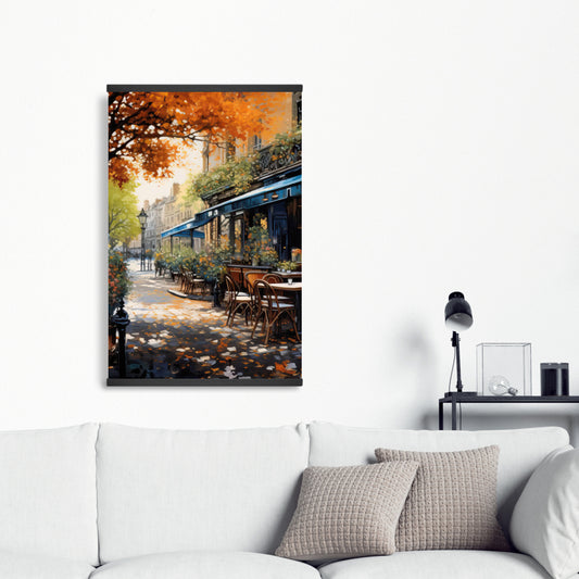 My Secret Place - Blue Magnetic Canvas Stick for Home Decor