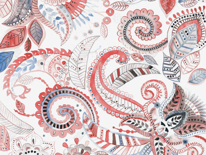 Paisley pattern - 14"x18" Braided Polyester Placemat