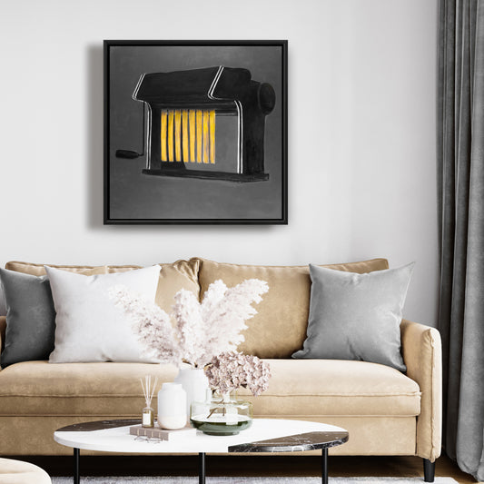 Modern Kitchen Canvas - Fresh Pasta Machine Home Decor Art