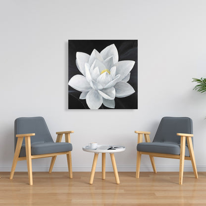 Lotus Flower Canvas - Floral & Botanical Home Decor Artwork