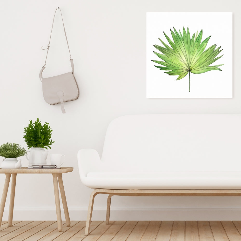 Petticoat Palm Canvas | Scandinavian Floral Home Decor Art