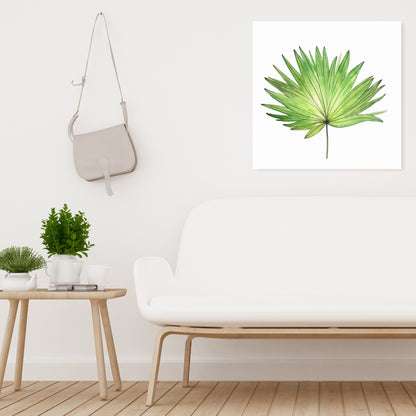Petticoat Palm Canvas | Scandinavian Floral Home Decor Art