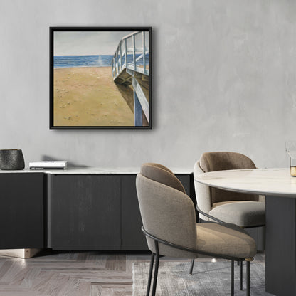Seaside Landscape Canvas | Sea Bedroom Contemporary Wall Art