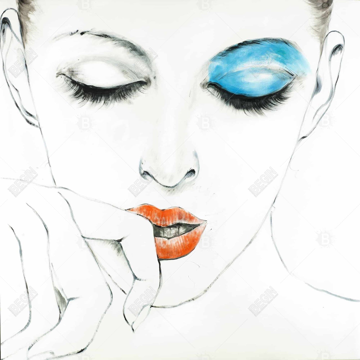 Pure Style Canvas - Beauty Contemporary Figurative Wall Art