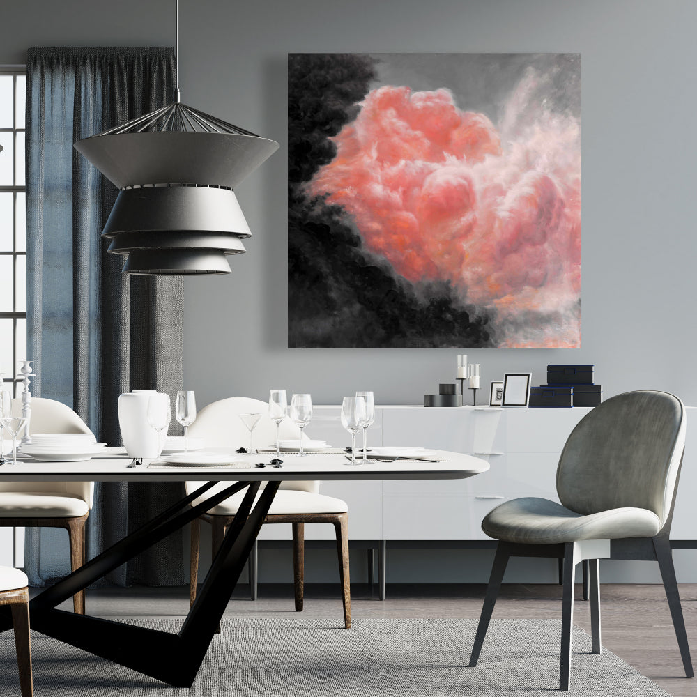 Toile « Nuages sombres » – Décoration de chambre | Art contemporain