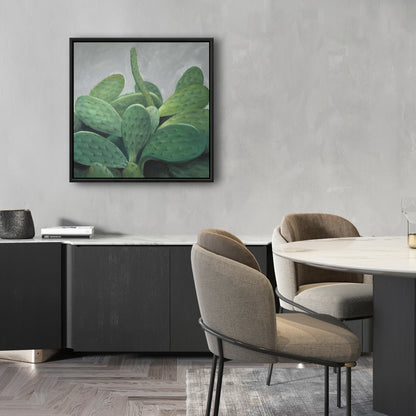 Toile encadrée « Lot de cactus » | Décoration florale et botanique pour la maison