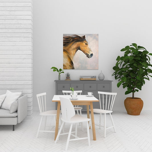Toile « Cheval Fier » – Cheval Brun | Décoration murale